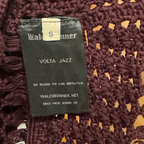 Wales Bonner 'Djembe' Crochet Knit Top - Picture 8 of 8